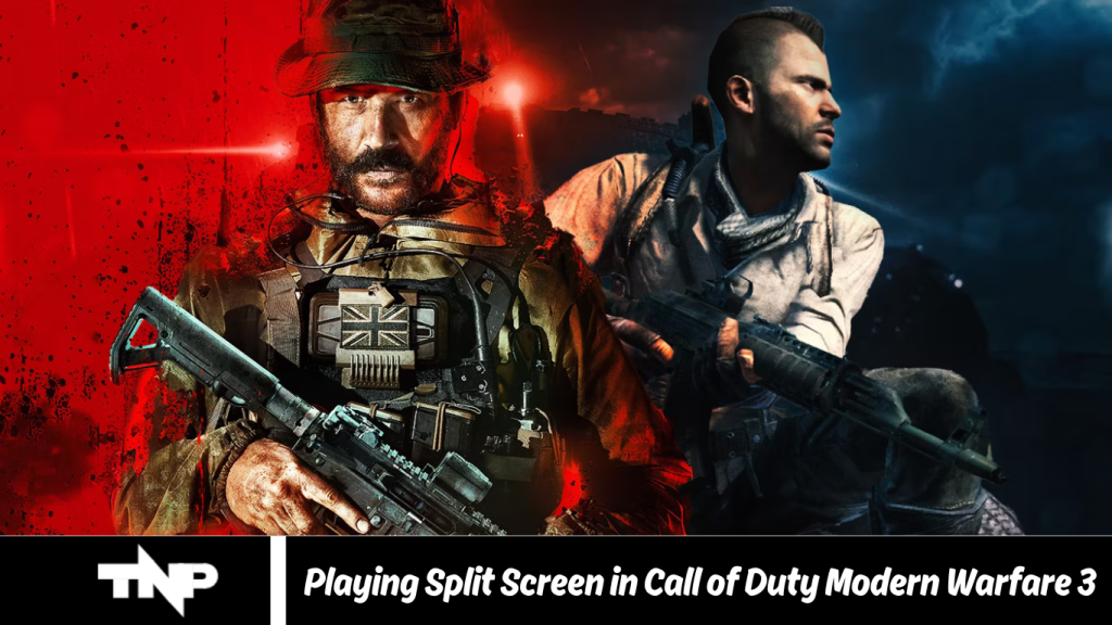 Playing Split Screen in Call of Duty Modern Warfare 3