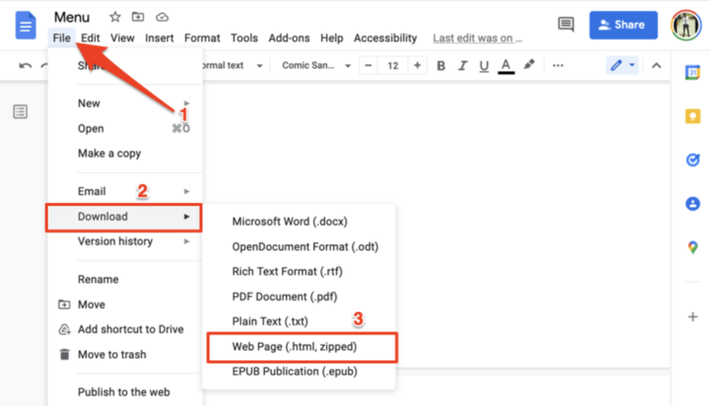 How to Save Google Docs with 'Export Options Disabled'